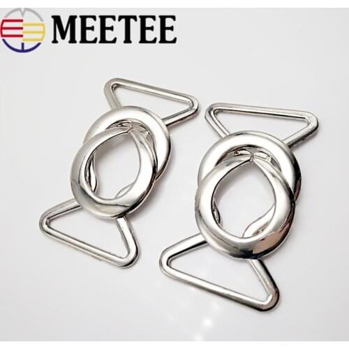 2/4/10pc Meetee 23/31mm Metal Buttons Coat Leather Button Connect Buckle for Garment Bags Clothing Sewing Craft Supplies AP2213