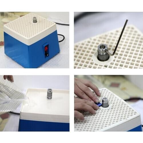 Mini Automatic Water Stained Glass Grinder DIY Desktop Glass Corner Grinding Machine Y