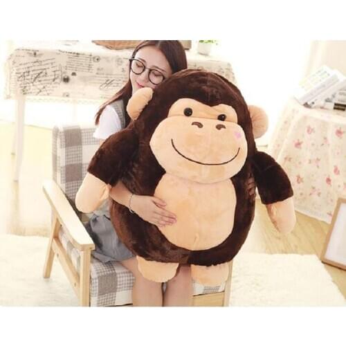 Stuffed plush toy large 70cm cartoon fat orangutan plush toy soft doll hugging pillow ,christmas gift b1437