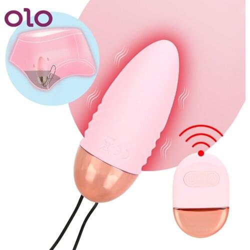 OLO 10 Mode Gladiator Jumping Eggs G spot Massage Vibrator Clitoris Stimulate Sex Toys for Women Female Masturbation