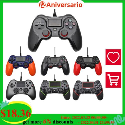 Wired Gamepad Controller For Playstation 4 for PS4 Controller For PS3 Joystick Gamepads for PS 4 Console USB PC game controller