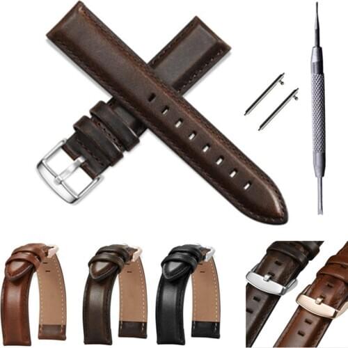 Watch Accessories Quick Release Watchbands 18 20 22 mm Genuine Leather Watch Strap For DW daniel wellington Watch Band