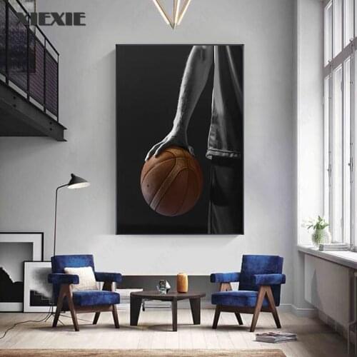 Modern Sports Canvas Painting Basketball Dream Posters and Prints Basketball Player Wall Art Pictures for Living Room Home Decor