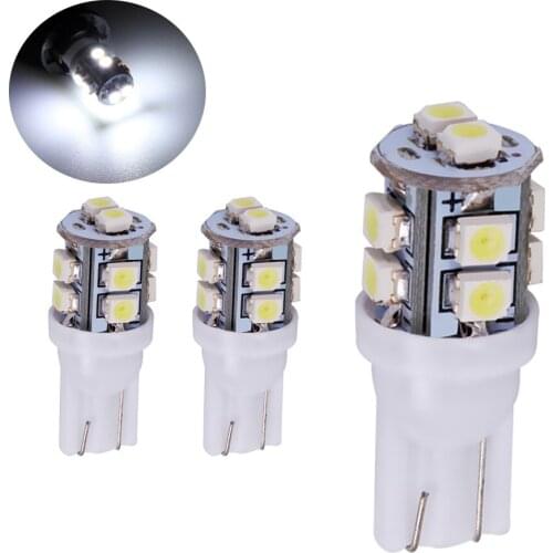 Y 300x t10 w5w 10SMD 1210 3528 10led Car Indicator Light Interior Bulb Wedge Clearance Lamp White 194 168 2825 501 led t10 w5w