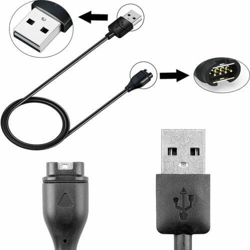 Replacement USB Charging Cable Charger For Garmin Fenix 5/5S/5X Plus Smart Watch Accessories