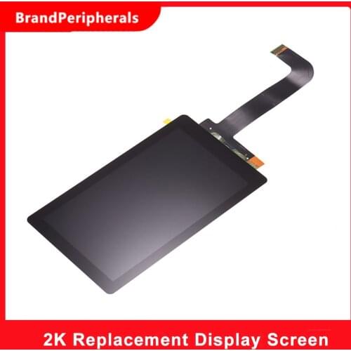 2K Replacement Display Screen 5.5 Inch with Pasted Tempered Glass Protective Film for Anet N4 CREALITY Anycubic Photon