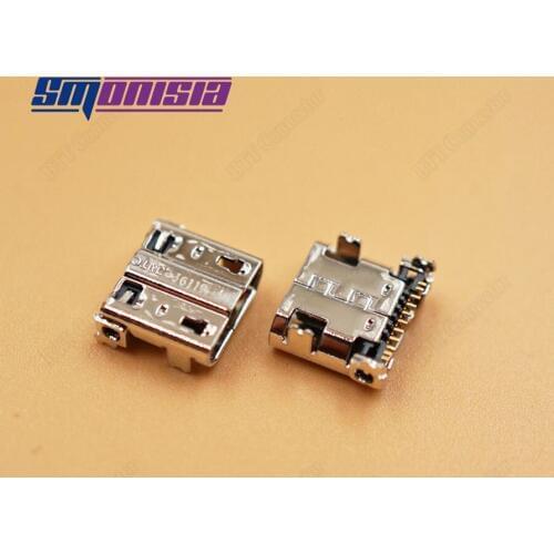 Smonisia 5pcs Original Micro USB Plug Connector For Samsung N7100/N7102/N7108/N719/I9500/I9505