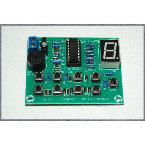 8-way Responder / electronic Responder module DIY / CD4511 8-channel Responder