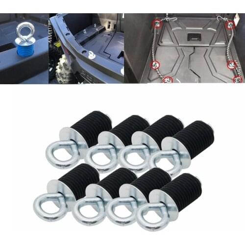 Tie Downs Anchors For UTV ATV Tie Down Anchor for Polaris RZR 570 900 ZR S 900 800 1000 XP Sportsman 110 400 450