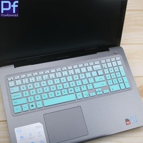 15.6" Series Keyboard Cover laptop Keyboard Protector Skin For 2019/2018 Dell Inspiron 15 3000 5000 7000 15.6" / Dell G3 G5 G7
