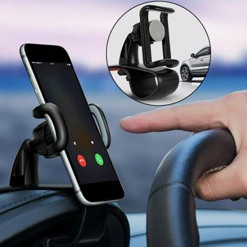 Car Cell Phone Holder Dashboard Anti-slip 360-degree GPS Bracket HUD Mount Holder Support MP4 Clip For Car Interior Accessories