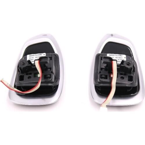 For Audi A3 A4 A5 A6 S3 S4 S5 S6 RS3 BIG Tiptronic black high-gloss chrome Steering Wheel Shift Paddle 8V0 951 523 INZ