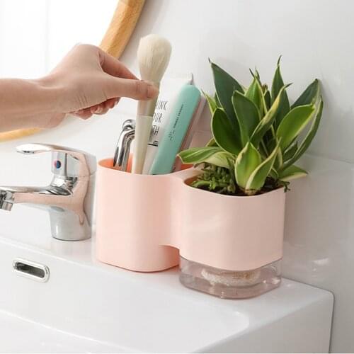 Self Watering Pots Flower Planter Pot with Absorbent Cotton Rope Garden Indoor Home Decoration Gardening Flower Pots