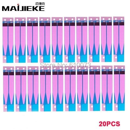 20XMAIJIEKE Battery Adhesive/Glue Tape Strip Sticker Replacement For iPhone 8 7 6 6s plus 5s 5c Anti-Static Battery tape Strips