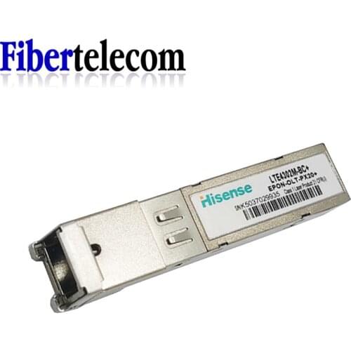 EPON OLT PX20+ SFP Modules with Singlemode Single fiber Tx 1490nm Rx1310nm SC connector Hisense