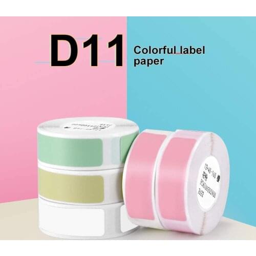 Niimbot D11 D110 Self-Adhesive Thermal Label Paper Printable Sticker Label Papers Printer for iphone Paper label Paper