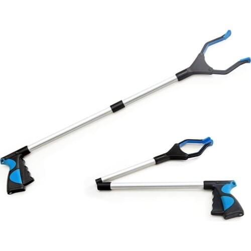 Amatt Grabber Reacher Foldable Grabber Pick Up Rotating Gripper Trash Picker Reaching Aids Tool Arm Extension