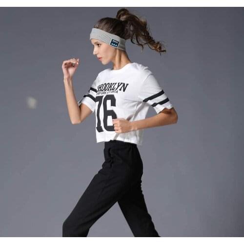 Sports Headband Wireless Bluetooth Music Stereo Outdoor Sweat-absorbent Headband Removable And Washable Fitness Accessories