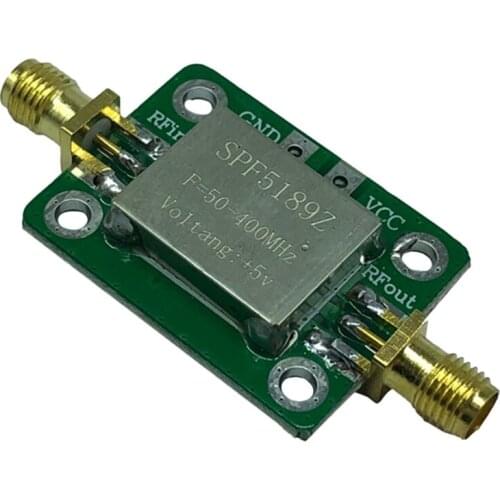 NEW-RF Amplifier, Low Noise LNA 50 to 4000MHz SPF5189Z RF Amplifier for Amplifying FM HF VHF UHF Radio Signal