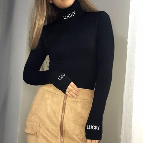 Women's Long Sleeve T-shirts Vrose Flosi China