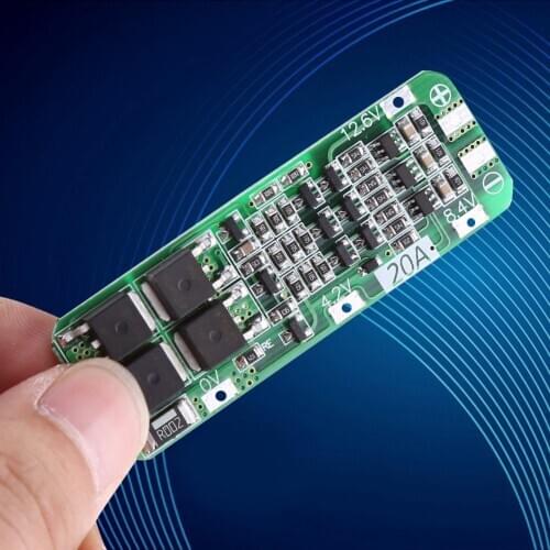 PCB Protection Boar 3S 20A Battery Charger Board 12.6V Cell Li-ion Lithium Battery 18650 PCB Protection Board-AUTO Recovery