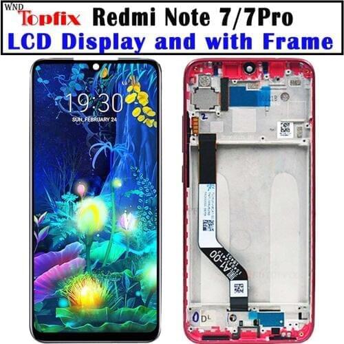 LCD For Xiaomi Redmi Note 7 LCD Touch Screen digitizer Assembly For Redmi note 7 pro LCD Display With Frame Redmi NOTE7 LCD