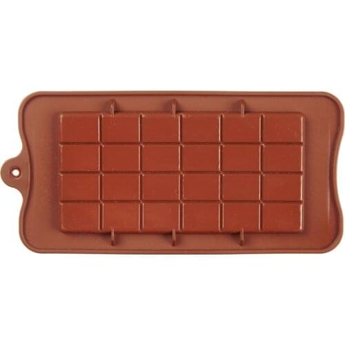 24 Cavity Cake Bakeware Kitchen Baking Tool Silicone Chocolate Mold Candy Maker Sugar Mould Bar Block Ice Tray Cake Tool-35