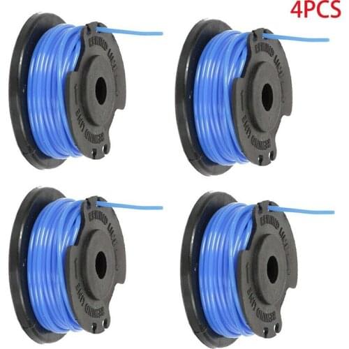4PCS Replacement String Trimmer Spool & Line Kit For 20, 24 And 40v GreenWorks Lawn Mower Grass Cutter Repair Accessories
