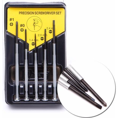 5Pcs Precision Screwdriver Micro Jewelers Mini Watchmakers Tools