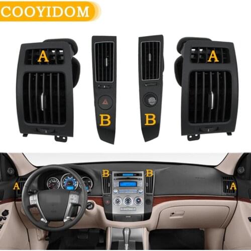 Car A/C Air Vent Outlet Car Interior Front Dash Center Console For Hyundai Veracruz 2007-2012 Air-conditioning Installation