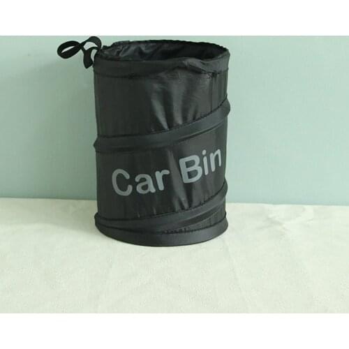 Car Trash Can Litter Storage Wastebasket Container Bin Spiral Durable Bucket Folding Versatility Leak-proof Practical Bucket