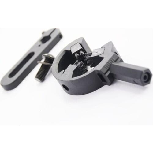 Arrow Rest Compound Bow Aluminium Alloy Hunting Archery Capture Arrow Rest Works on the Compound Bows with 3 Brushes