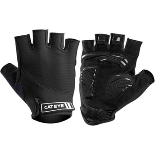 CATEYE Bicycle Half Finger Gloves Breathable Shockproof Non-slip Outdoor Sport Mountain Bike Cycling Short Gloves rider