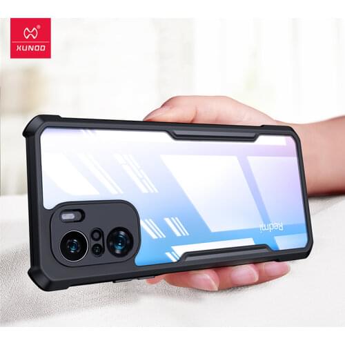 For POCO F3 Case Shockproof Airbags Bumper Transparent Back Cover for Xiaomi Redmi K40 K40 Pro+ Little F3 M3 Pro 5G X3 Pro XUNDD