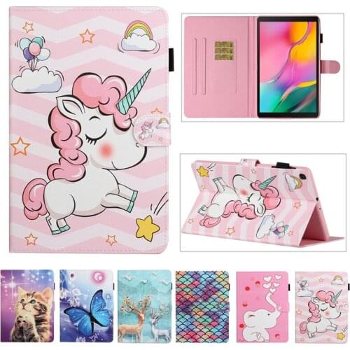 Case for Samusng Galaxy Tab A7 Lite 8.7 2021 SM-T220 T225 Cute Cat Unicorn Deer Tablet Cover Funda for Galaxy Tab A7 A 7 Lite