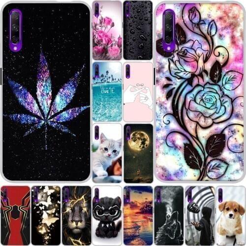 Phone Cover For Huawei Honor 9X Case Silicone 6.59 inch TPU Luxury Printed Pattern Back Case For Hauwei Honor 9X Pro Cover Case