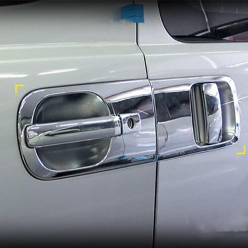 For Hyundai H-1 i800 H300 Grand Starex 2008-2020 Exterior Door Handles & Handles Bowls Frame Cover Trim Car Styling