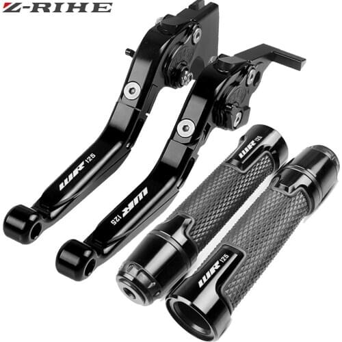 For Yamaha WR125R WR125 WR 125 R 2012 2013 2014 2015 2016 CNC Motorcycle Adjustable Brake Clutch Levers Handle Handlebar Grips