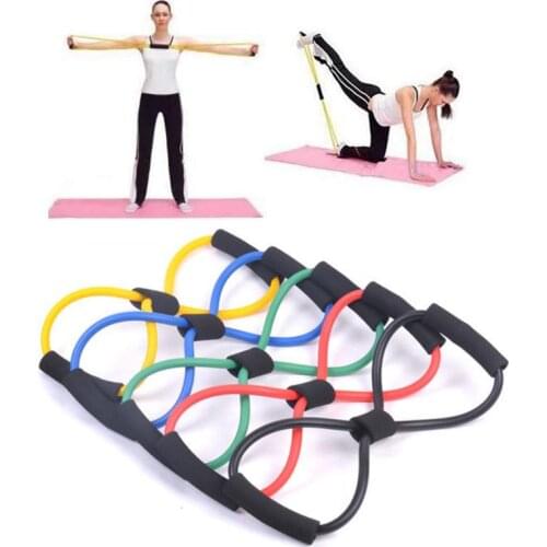 Chest Developer Rull Ropes Arms Training Rope Yoga Pilates Pull Rope Gym Fitness Resistance Elastic Rubber Bands Training