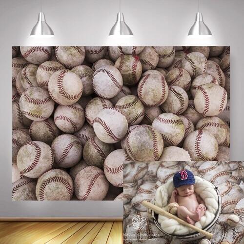 Football Themed Newborn Portrait Photography Backdrop Photo Studio Little Soccer Player Birthday Artistic Background Photo Shoot