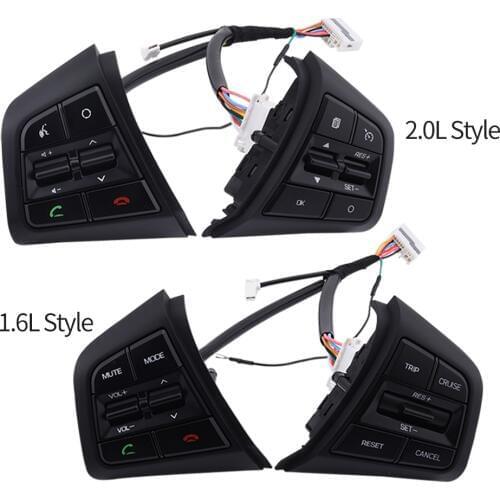 Cruise Control Switch Button Multifunction Steering Wheel Cruise Control Button Switch For Hyundai ix25 1.6 For creta 2.0