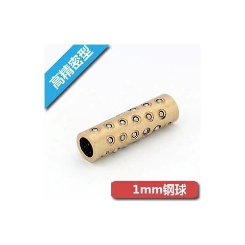 MFZH6-20 High Precision Micro sleeve Ball Sets Linear ball sleeve brass bushing BGS6-20 BK6820A K060820 854L117