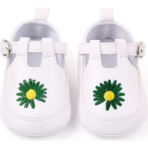 Baby Girl Shoes Princess Toddler Single Shoes Newborn Gift Soft Soled 0-18 Months Home Floor Slippers