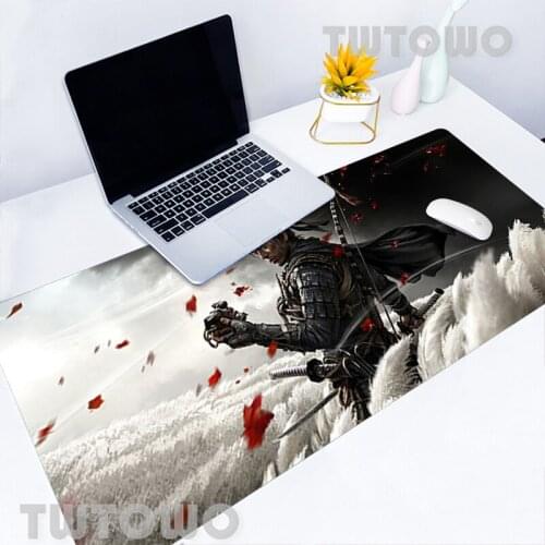 Boy Gift Pad Ghost Of Tsushima Cartoon Anti-slip Gamer Natural Rubber Mice Pad Office Decoration Mouse Mat Desk Mat MousePads