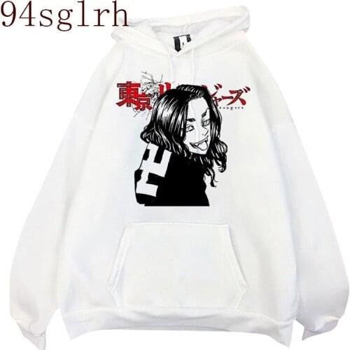 Unisex Tokyo Revengers Hoodies Japanese Anime Winter Casual Clothes Hoody Men Funny Cartoon Manga Sano Manjiro Sweatshirt Male