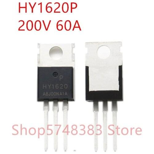 10PCS/LOT 100% new original HY1620P HY1620 TO-220 200V 60A MOS tube