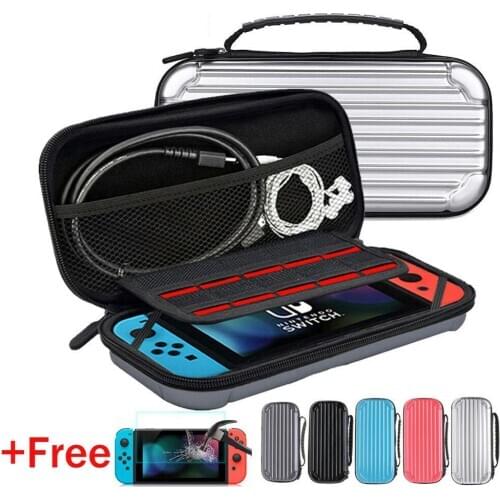 NS Switch ABS PC Hard Protective Case Waterproof Carrying Storage Bag Pouch Box for Nintendo Switch Game Console Accessories