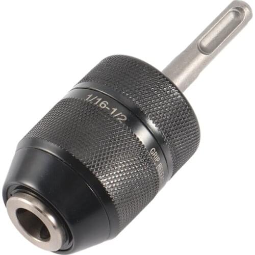 1/2-20UNF 1.5-13mm Keyless Metal Drill Chuck Quick Change Adapter Converter Quick Change Tools Drill Chucks