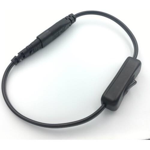 "8" Figure C7 Power Cable with Switch,IEC 320 C8 to C7 Extension Cord with On/Off ,C7 Power Lead cables switch Short Wires