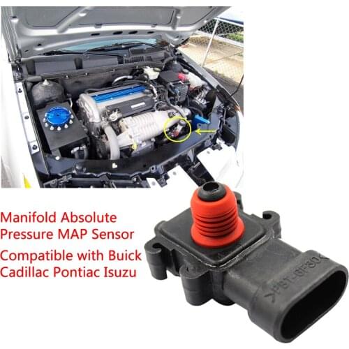 Manifold Absolute Pressure MAP Sensor Compatible with For Buick Cadillac Pontiac Isuzu 9359409 Car accessories